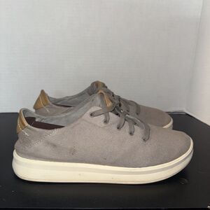 Olukai Ki'ihele Li Shoes Womens Size 8 Gray Comfort Walking Casual Sneakers